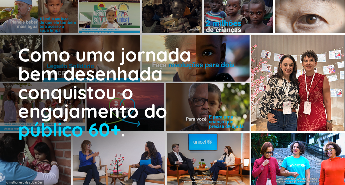 Como triplicamos os resultados do UNICEF com o público maduro