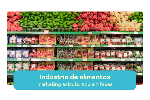 Indústria de alimentos: marketing estruturado em fases